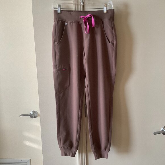 FIGS Women’s Zamora Jogger Scrub Pants Light Brown XS - Picture 1 of 7